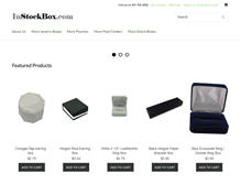 Tablet Screenshot of instockbox.com